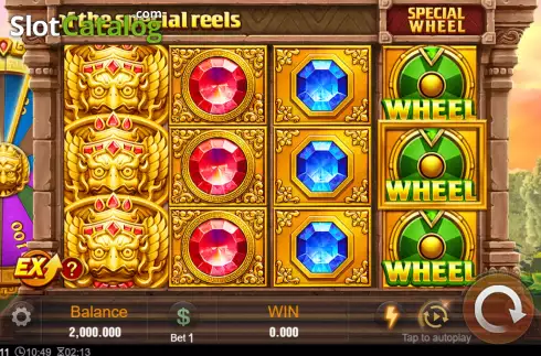 Fortune Gems 2 reel symbols close-up